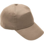 5 Panel Caps Cotton Khaki