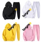 Plain 2 Piece Tracksuit - Image 3