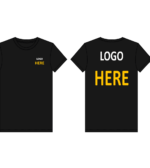 Pocket Size and A3 Own logo T-SHIRT 180GSM DTF/Vinyl