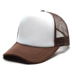 Two-Tone Trucker Caps Brown