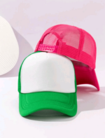 Own Logo Two-Tone Trucker Caps Single/Bulk - Image 3