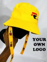 Own Logo bucket hats with strap - Image 3