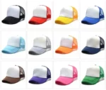 Own Logo Two-Tone Trucker Caps Single/Bulk - Image 2