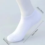 5 Pack Men Women Socks Comfortable Breathable Ankle Socks Spring Summer - Image 9