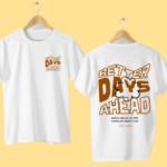 Graphic Tees Better Days Ahead White