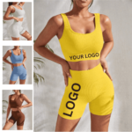 Own Logo Women’s Stretchy Gym Sets Yoga