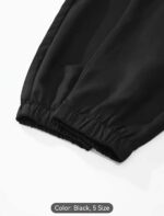 Cargo Pants 6 Pockets Plain Black Beige Grey - Image 8