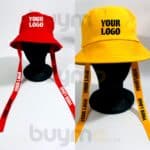 Own Logo bucket hats with straps