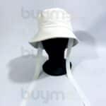 Plain bucket hats with strap multi colours - Image 4
