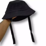 Plain bucket hats with strap multi colours - Image 5