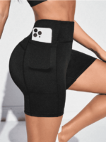Own Logo Gym Shorts With Phone Pocket - Image 6