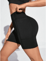 Own Logo Gym Shorts With Phone Pocket - Image 2