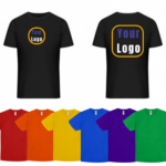 A5 and A3 Own logo T-SHIRT 180GSM DTF/Vinyl
