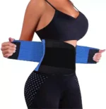 waist trainer belt slimming body shaper black - Image 2