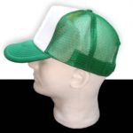 Two-Tone Trucker Caps Olive Green - Image 3
