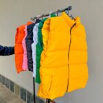 Sleeveless Puffer Jacket Plain