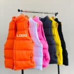 Sleeveless Puffer Jacket Own Logo