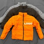 Puffer Jacket With Own Logo Pocket Print - Image 2
