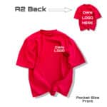Oversized A2 Back Pocket Print Front T Shirt Printed