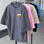 Oversized T Shirt Printed Pocket Size - Image 5