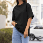 Oversized T Shirt Printed A2 Back Pocket Print Front - Image 9