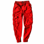 Men's Street Style Nylon Material Cargo Pants - Image 6